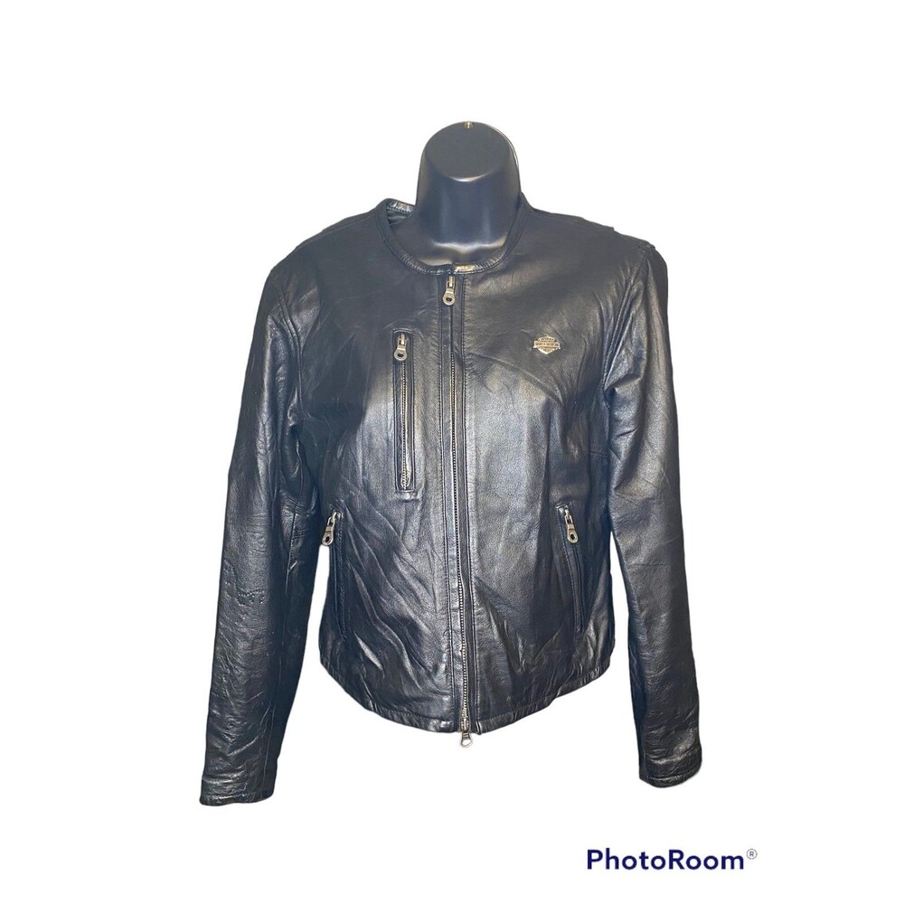 Very cool women’s Harley-Davidson leather jacket W/S